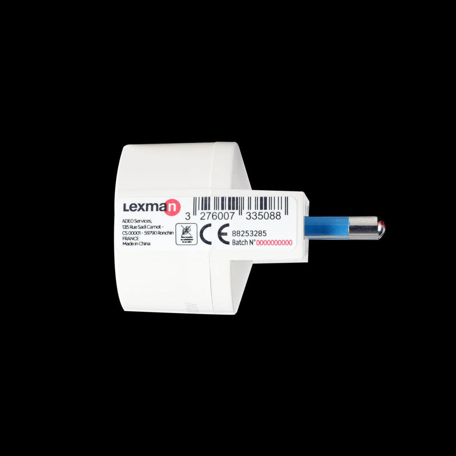 Bricocenter ADAPTER PLUG 16A SCHUKO SOCKET WHITE