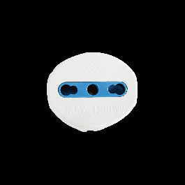 ADAPTER SCHUKO PLUG 2-PIN SOCKET 10