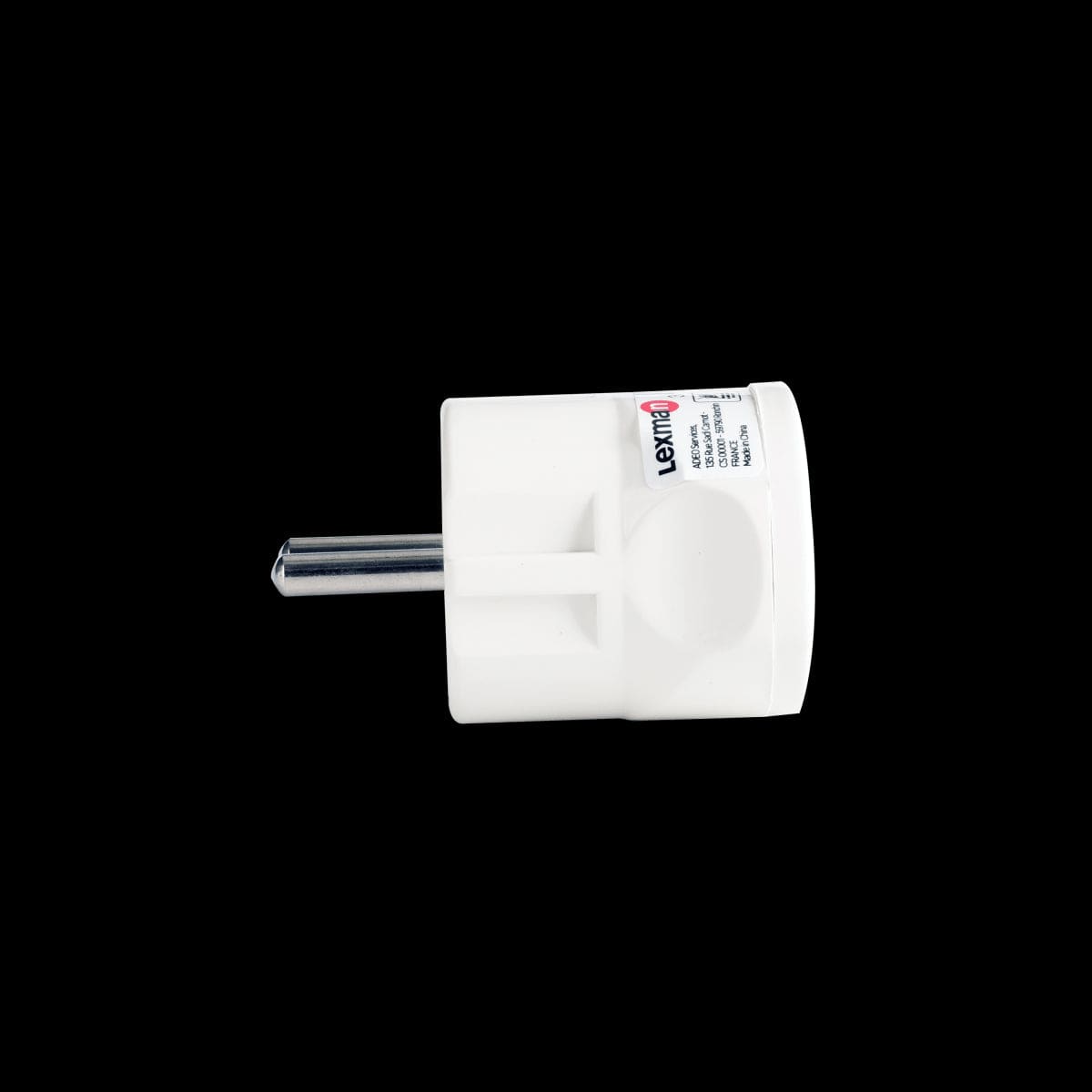 ADAPTER SCHUKO PLUG 2-PIN SOCKET 10