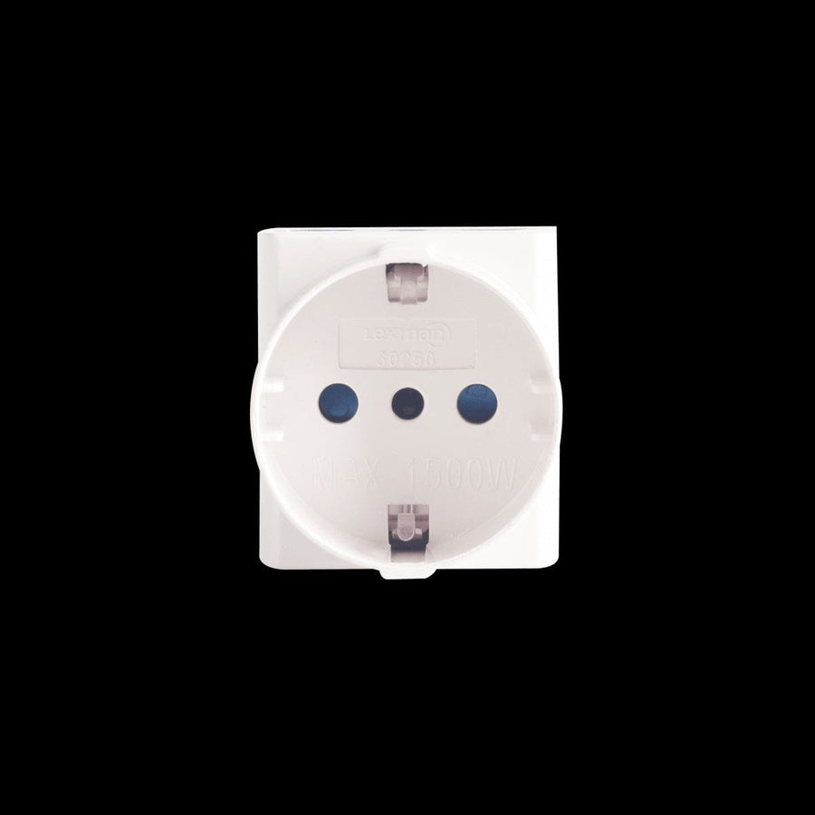 Bricocenter ADAPTER PLUG 16A 3 PLACES 2 BIP SOCKETS