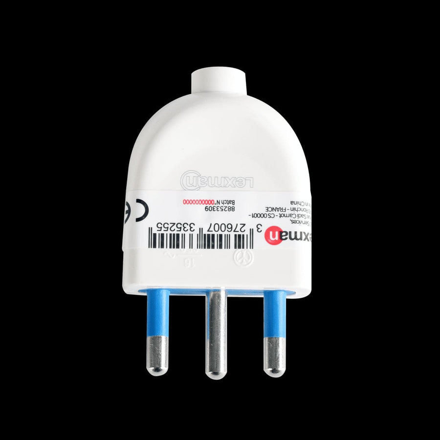 Bricocenter 16A PLUG WITH WHITE GROMMET