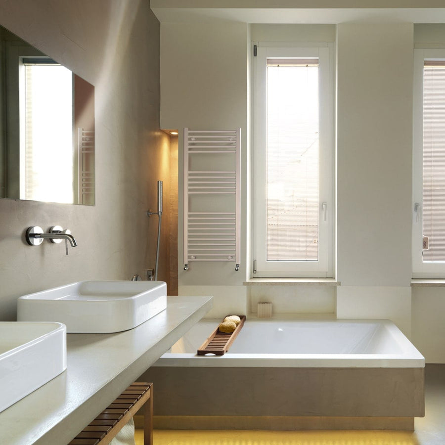 Bricocenter KIARA WATER HEATER WHITE H781MM CENTRE DISTANCE 400 DE LONGHI