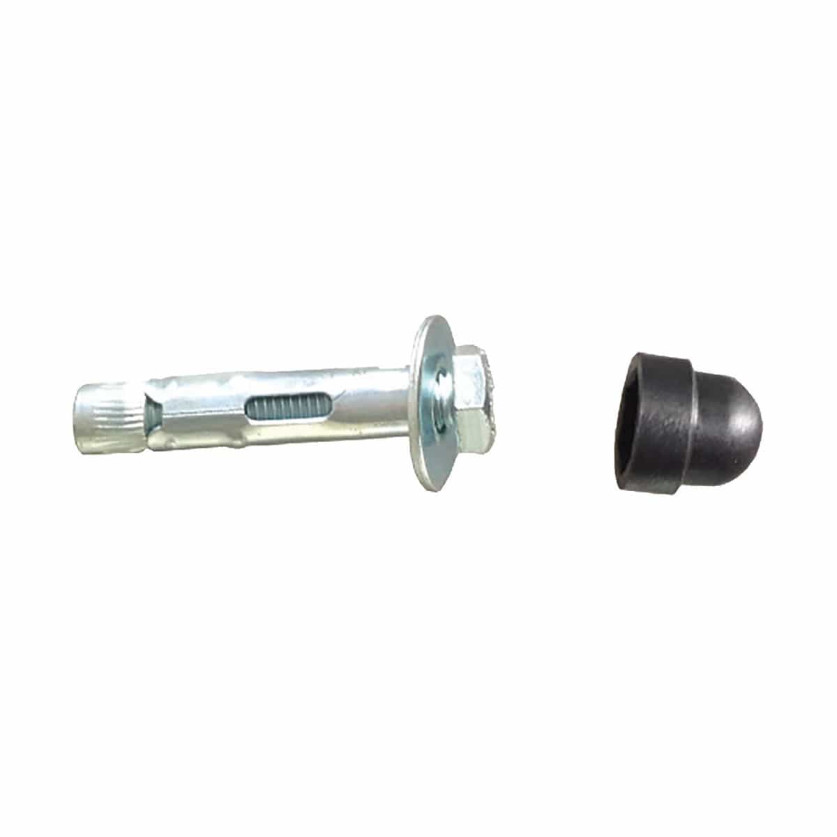 Bricocenter EXPANSION BOLT WITH NUT COVER (4 PCS)