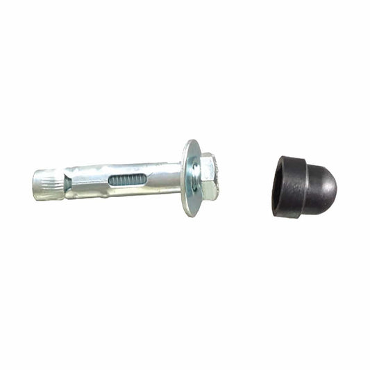 Bricocenter EXPANSION BOLT WITH NUT COVER (4 PCS)