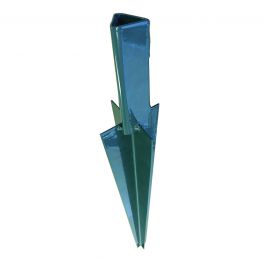 PLASTIC-COATED SUPPORT FOR T-POST STILL GROUND