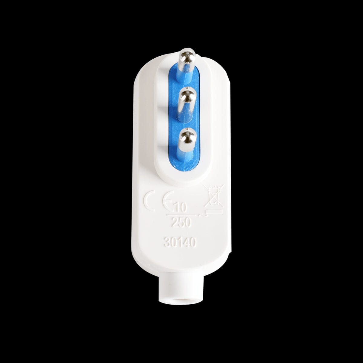 Bricocenter SPACE-SAVING 10A PLUG WHITE