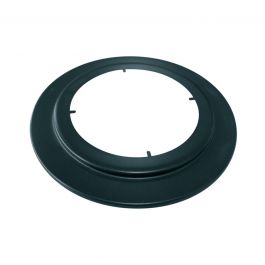 STEEL ROSETTE WOOD 2 MM DIA 150 MM BLACK