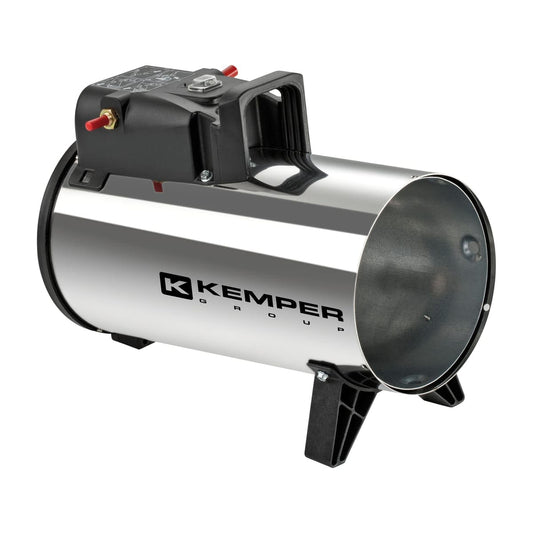 Bricocenter INOX HOT AIR GENERATOR 10 KW LPG complete with tube and regulator