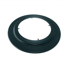 STEEL PELLET ROSETTE 1.2 MM DIA80 MM ENAMELLED BLACK