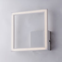 KIRA ALUMINIUM WALL LIGHT WHITE 25X25 CM LED 15W NATURAL LIGHT