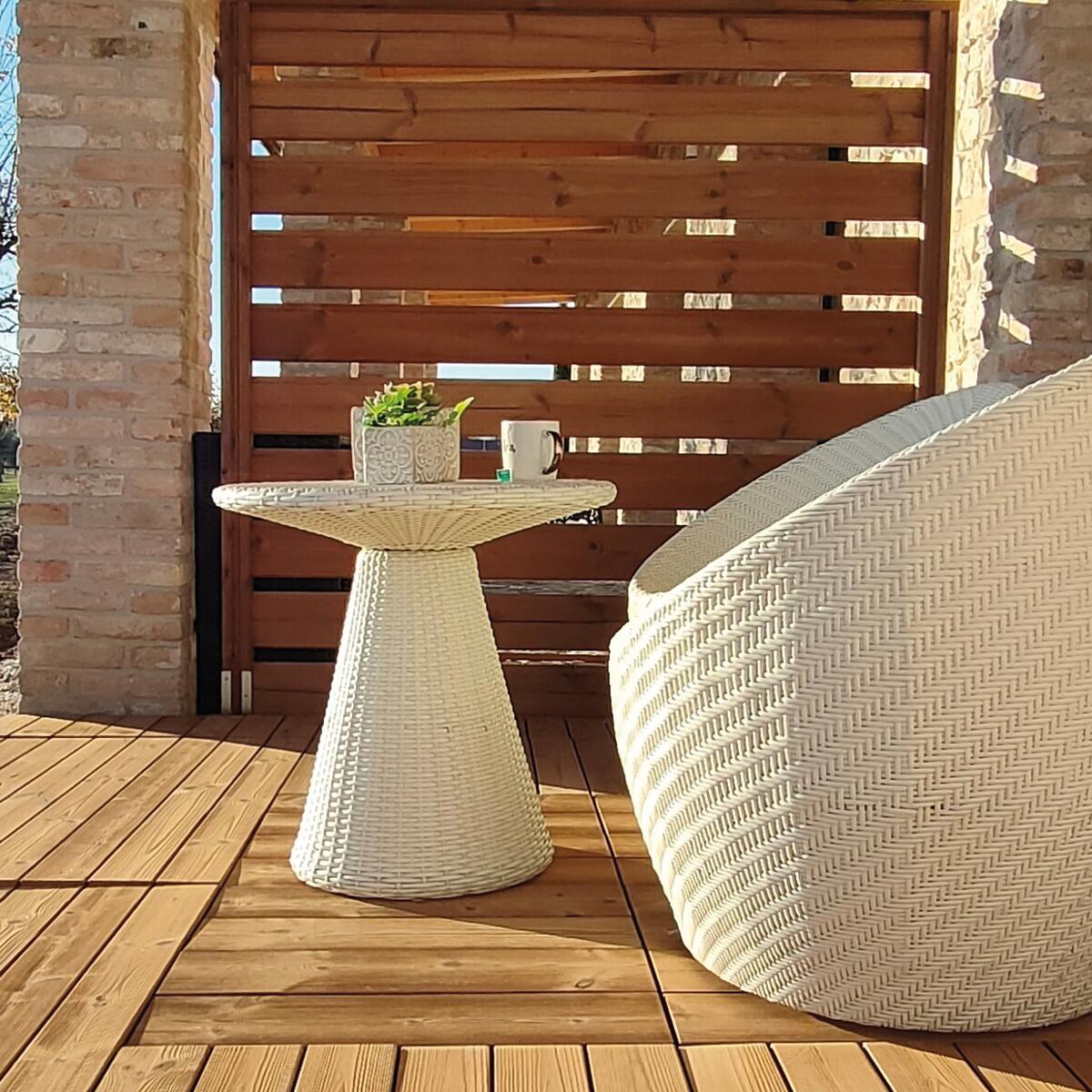 Smartdeck Thermowood Natural 60x60 tile