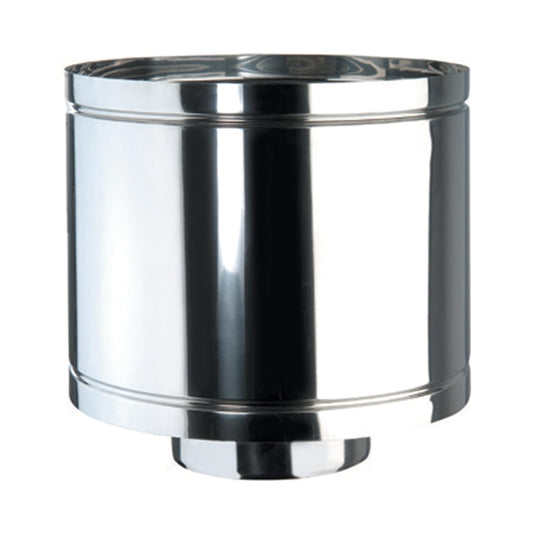 Bricocenter TERMINALE  ANTI INTEMPERIE INOX  COIBENTATO  DIA80 MM