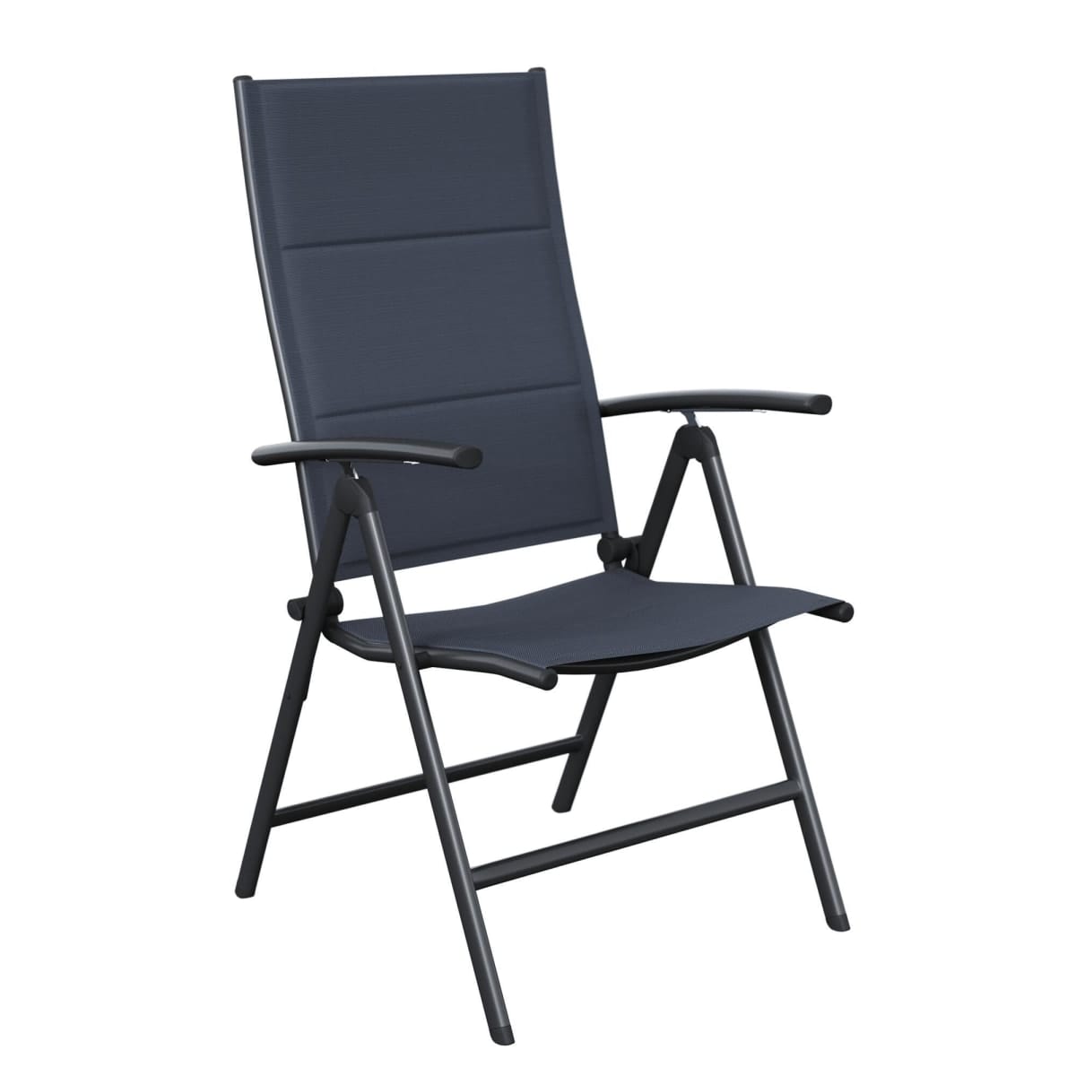 ARMCHAIR ORION II NATERIAL Aluminum, textilene, anthracite multiposition