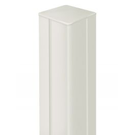 NORT ALUPOST ALUMINIUM PANEL POLE H215 CM WHITE
