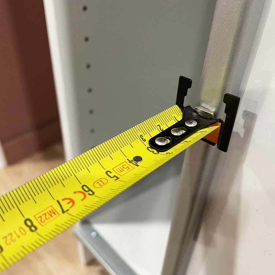 FLEXOMETER 5 MT X 25 MM DEXTER PRO WITH MAGNET, BIMATERIAL SHELL, 2-SIDED GRADING,