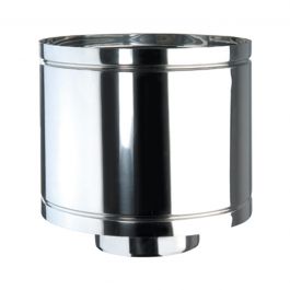 STAINLESS STEEL WEATHER TERMINAL DIA80 MM