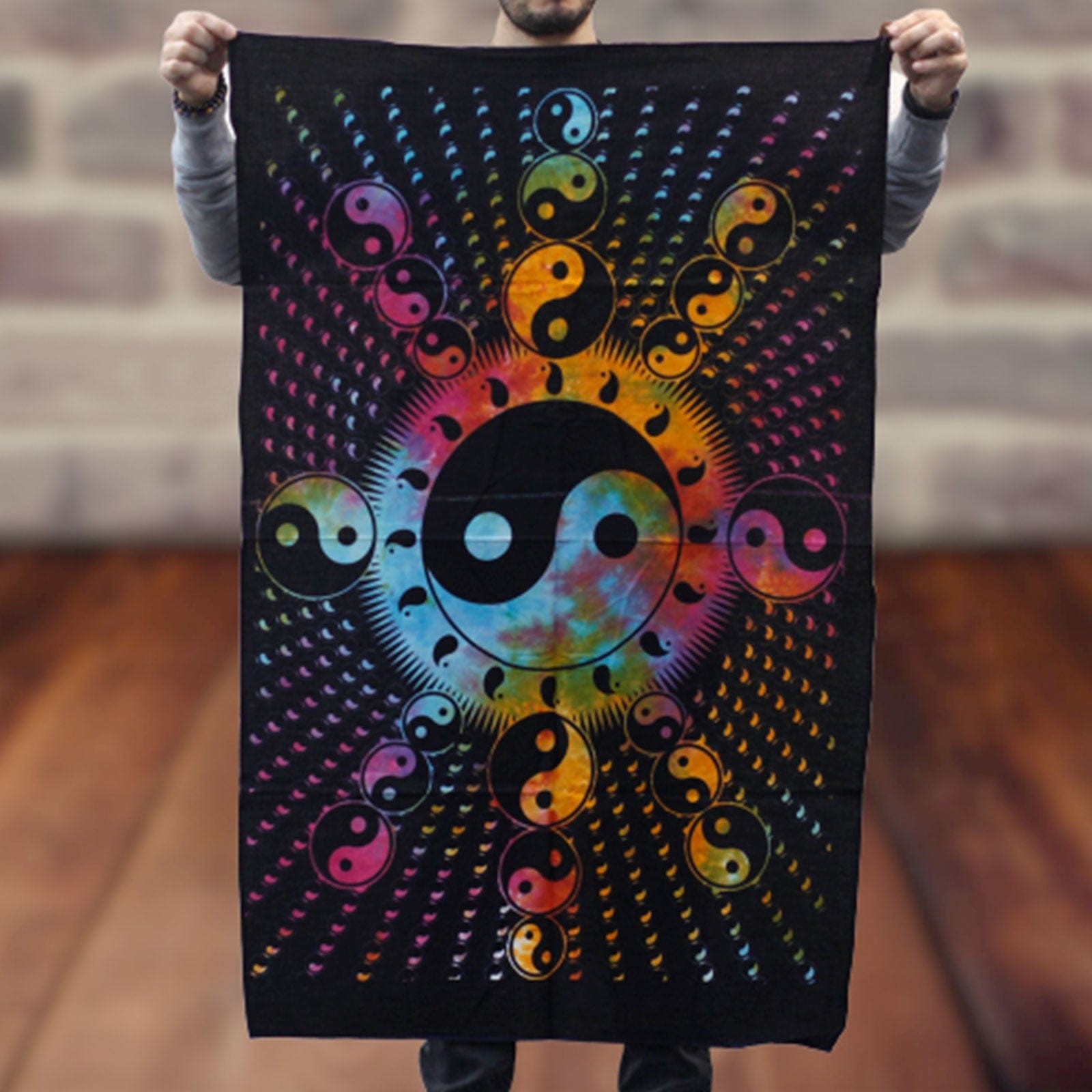 Bliss Cotton Wall Art - Ying Yang