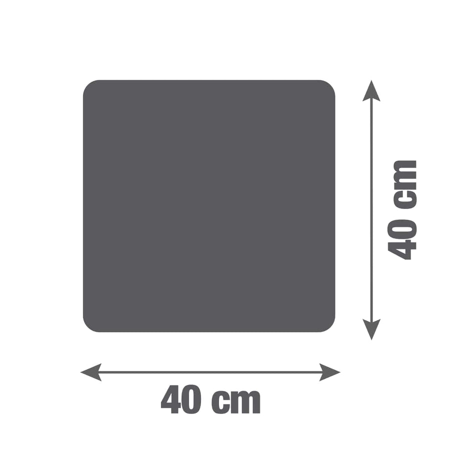 Bricocenter GARDEN CUSHION NATERIAL BIGREY 40X40 GREEN FOR CHAIR