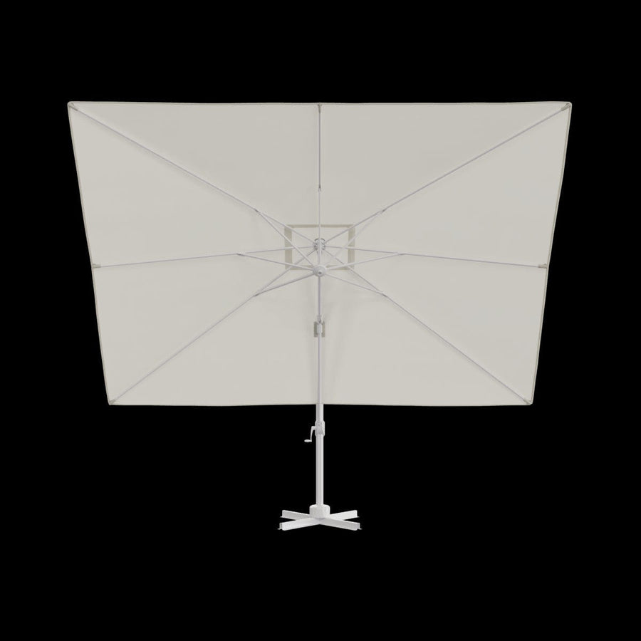Bricocenter AURA NATERIAL Arm umbrella 290X390 white aluminum