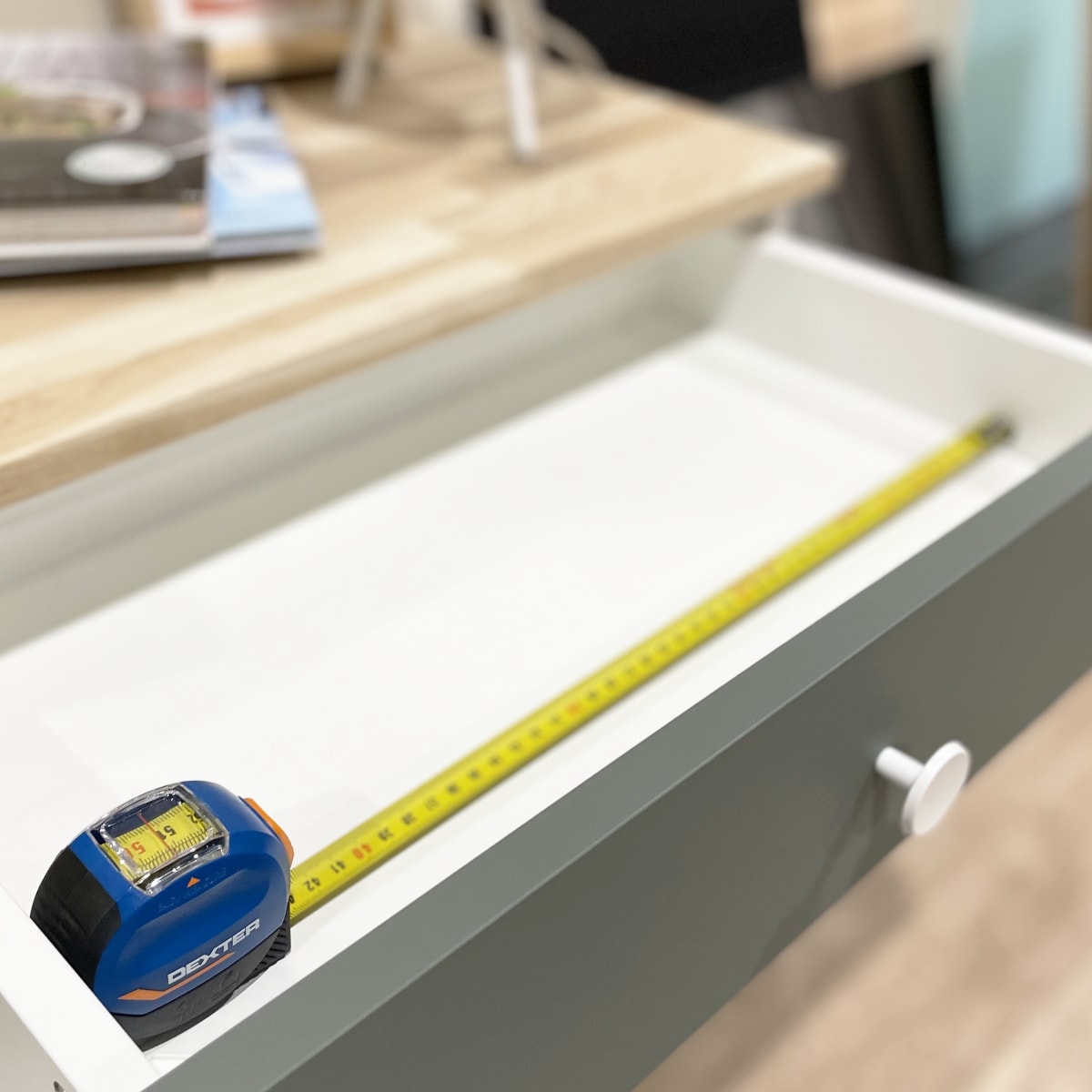FLESSOMETRO 3 MT X 16 MM DEXTER CON FINESTRA SUPERIORE PER LETTURA FACILITATA, SCOCCA BIMA