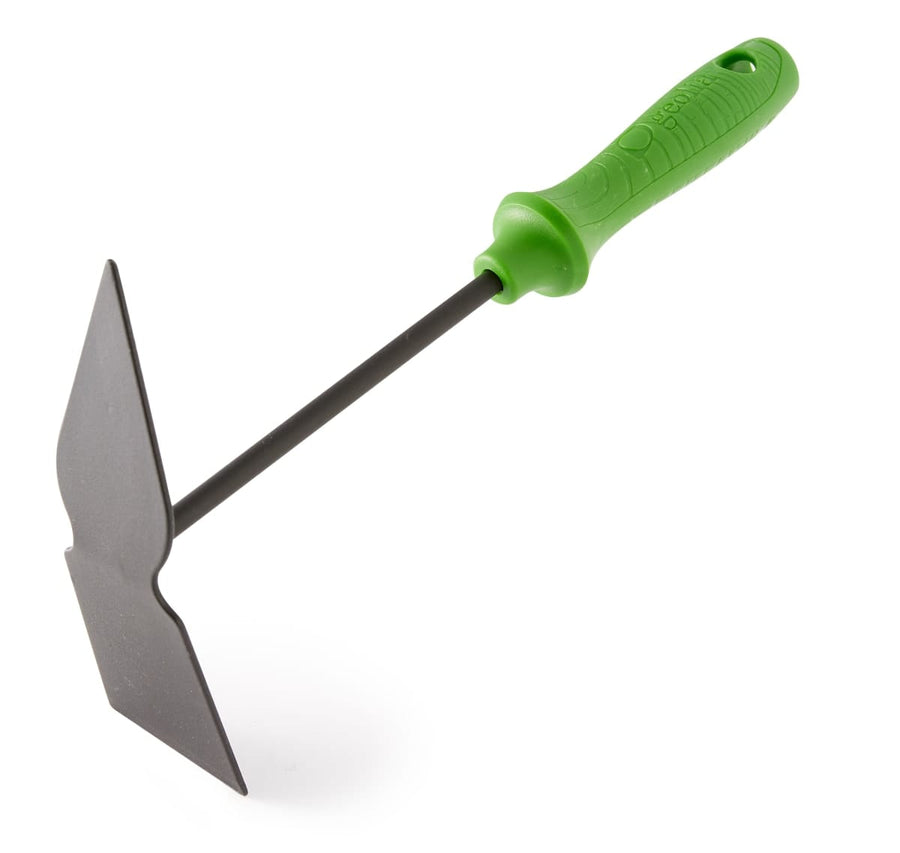 Bricocenter GEOLIA HEART-SHAPED STEEL HOE WITH PLASTIC HANDLE