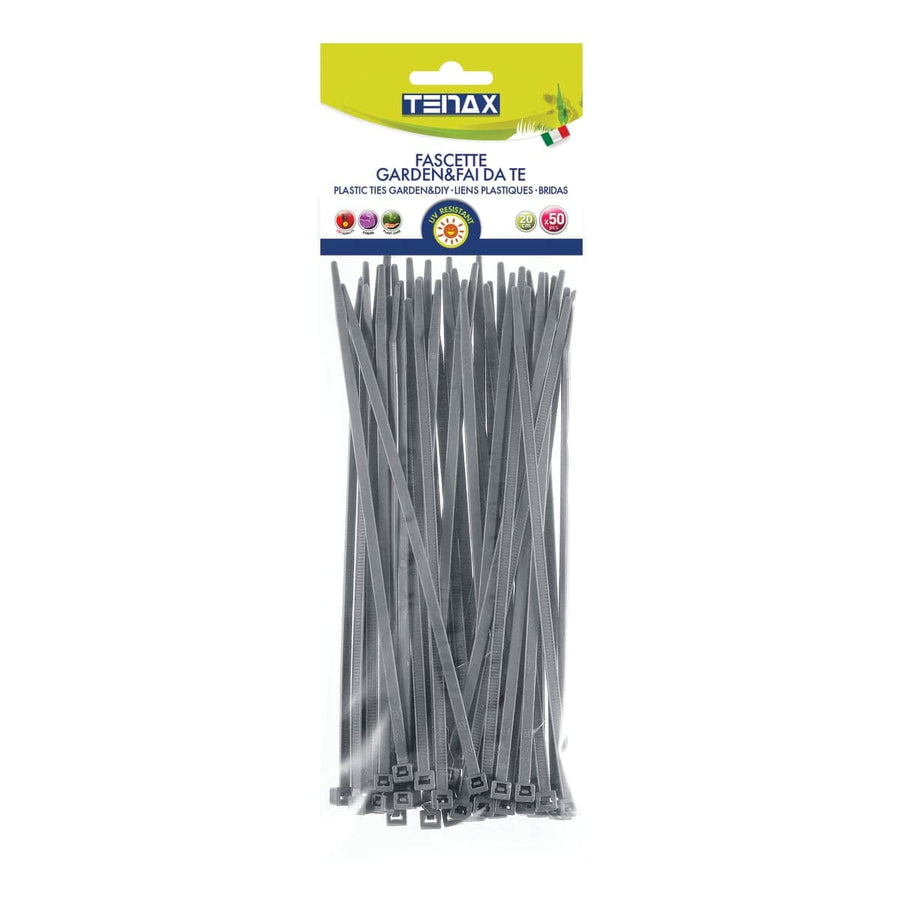 Bricocenter 50 CABLE TIES 20 CM SILVER