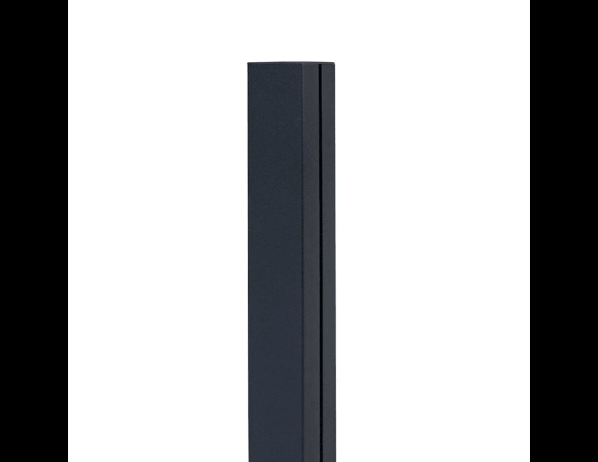 Bricocenter NORT ALUPOST ALUMINIUM PANEL POLE H215 CM ANTHRACITE