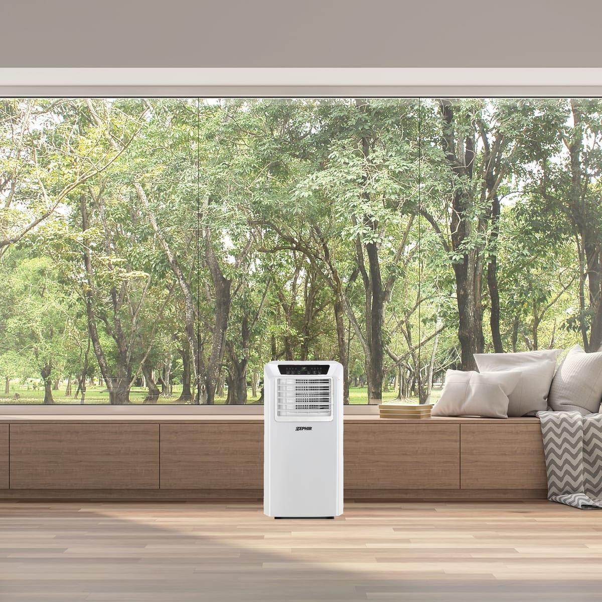 Bricocenter PORTABLE HEAT PUMP AIR CONDITIONER- COOLING 9000BTU- HEATING 7000BTU