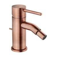 TAYRONA BIDET MIXER WITH BRUSHED COPPER OUTLET