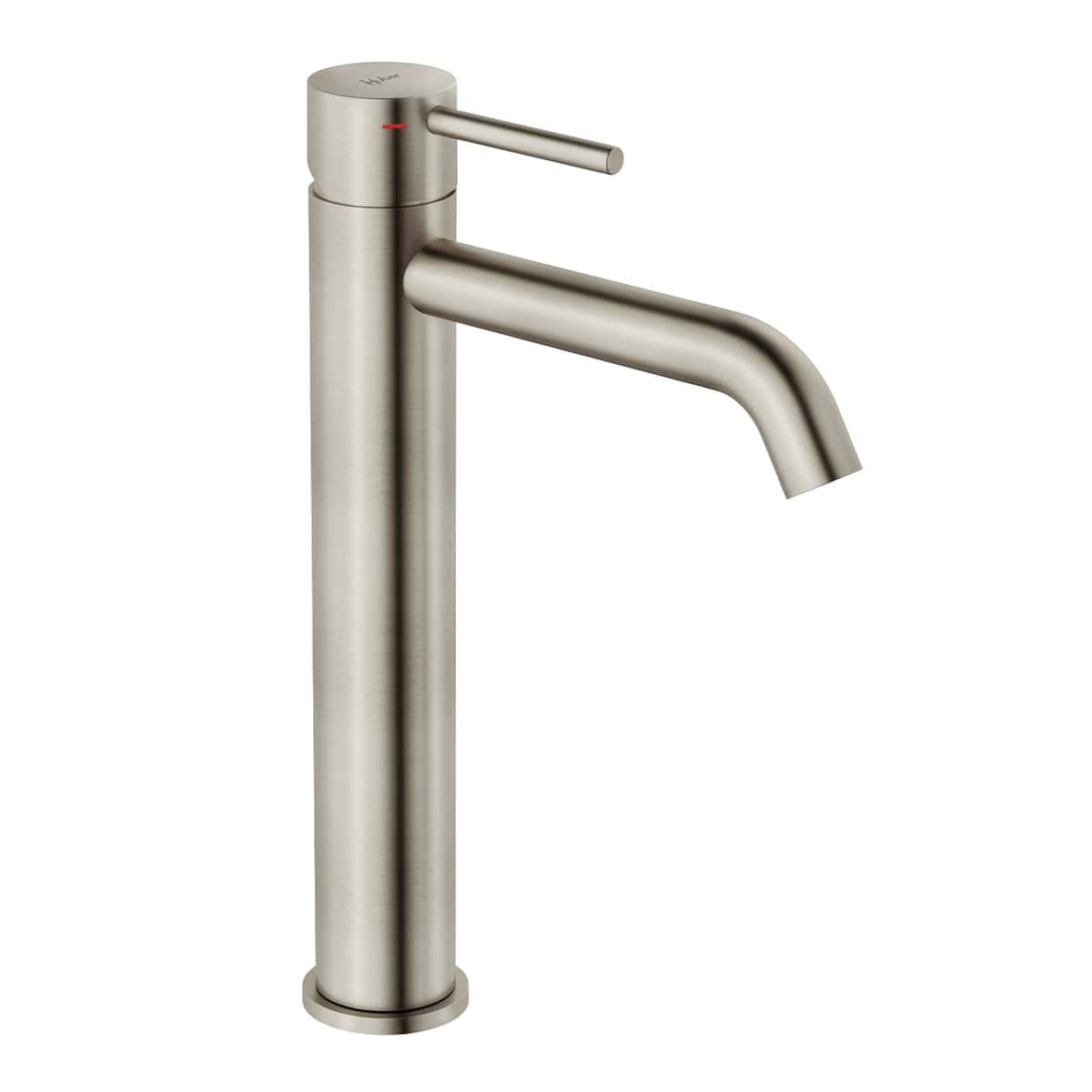 Bricocenter MISCELATORE LAVABO ALTO TAYRONA SENZA SCARICO NICKEL SPAZZOLATO