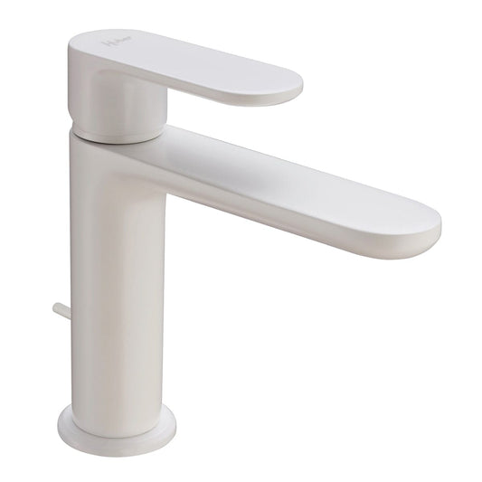 Bricocenter MISCELATORE LAVABO PLANO CON SCARICO BIANCO OPACO