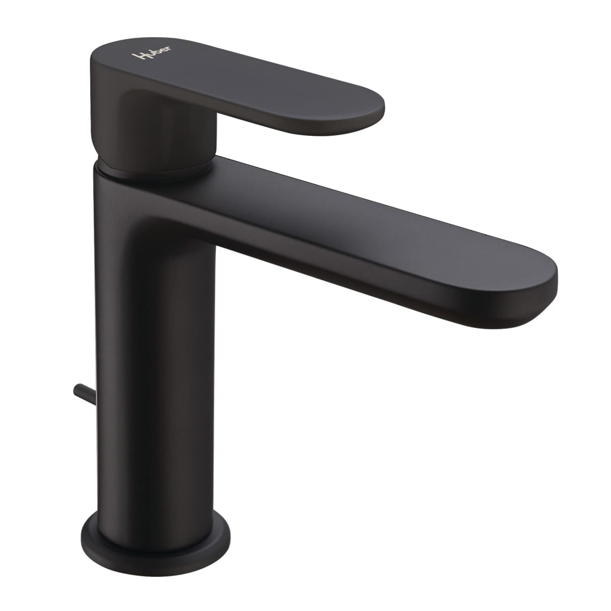 Bricocenter MISCELATORE LAVABO PLANO CON SCARICO NERO OPACO