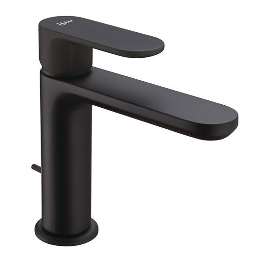 Bricocenter MISCELATORE LAVABO PLANO CON SCARICO NERO OPACO
