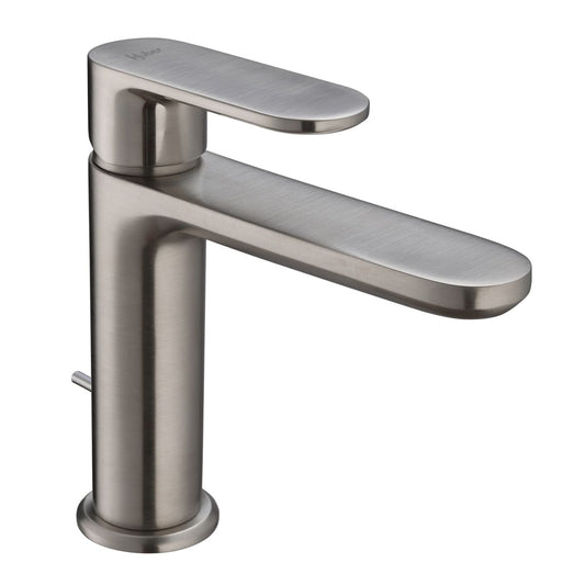 Bricocenter MISCELATORE LAVABO PLANO CON SCARICO NICKEL SPAZZOLATO