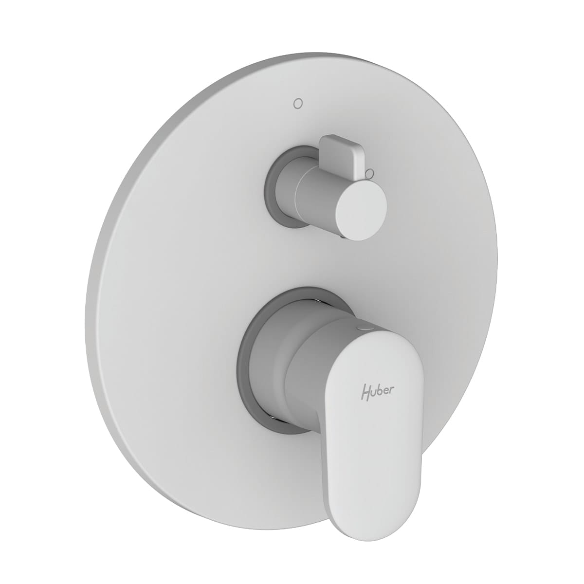 Bricocenter CONCEALED SHOWER MIXER WITH DIVERTER PLANO MATT WHITE