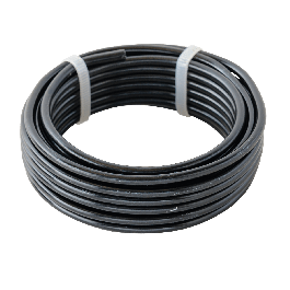 BLACK ALUMINUM WIRE D4MM 5M