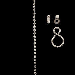 NON-SOLDERING NICKEL CHAIN D3.2MM 0.6M