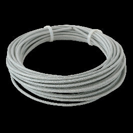 STEEL ZIN PLASTIC COATED CABLE D2MM/3MM 10M