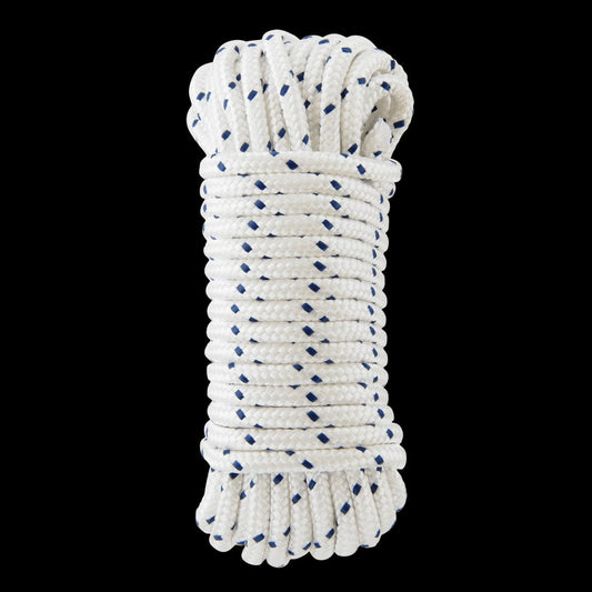 Bricocenter WHITE BRAIDED PP ROPE D10MM 15M