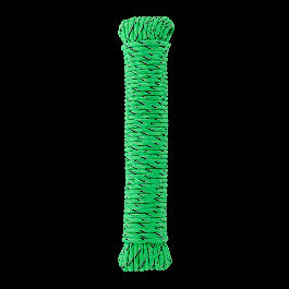 GREEN BRAIDED PP ROPE 4MM 20M