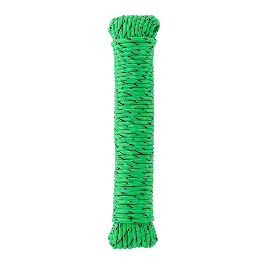 GREEN BRAIDED PP ROPE 4MM 20M