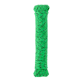 GREEN BRAIDED PP ROPE 4MM 20M