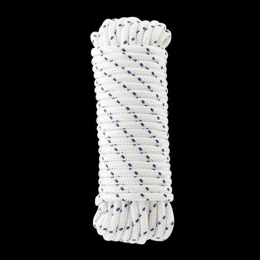 Bricocenter WHITE BRAIDED PP ROPE D8MM 15M