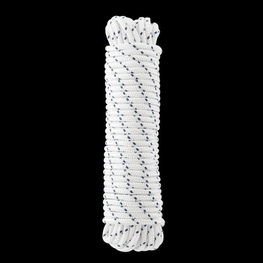Bricocenter WHITE BRAIDED PP ROPE D6MM 15M