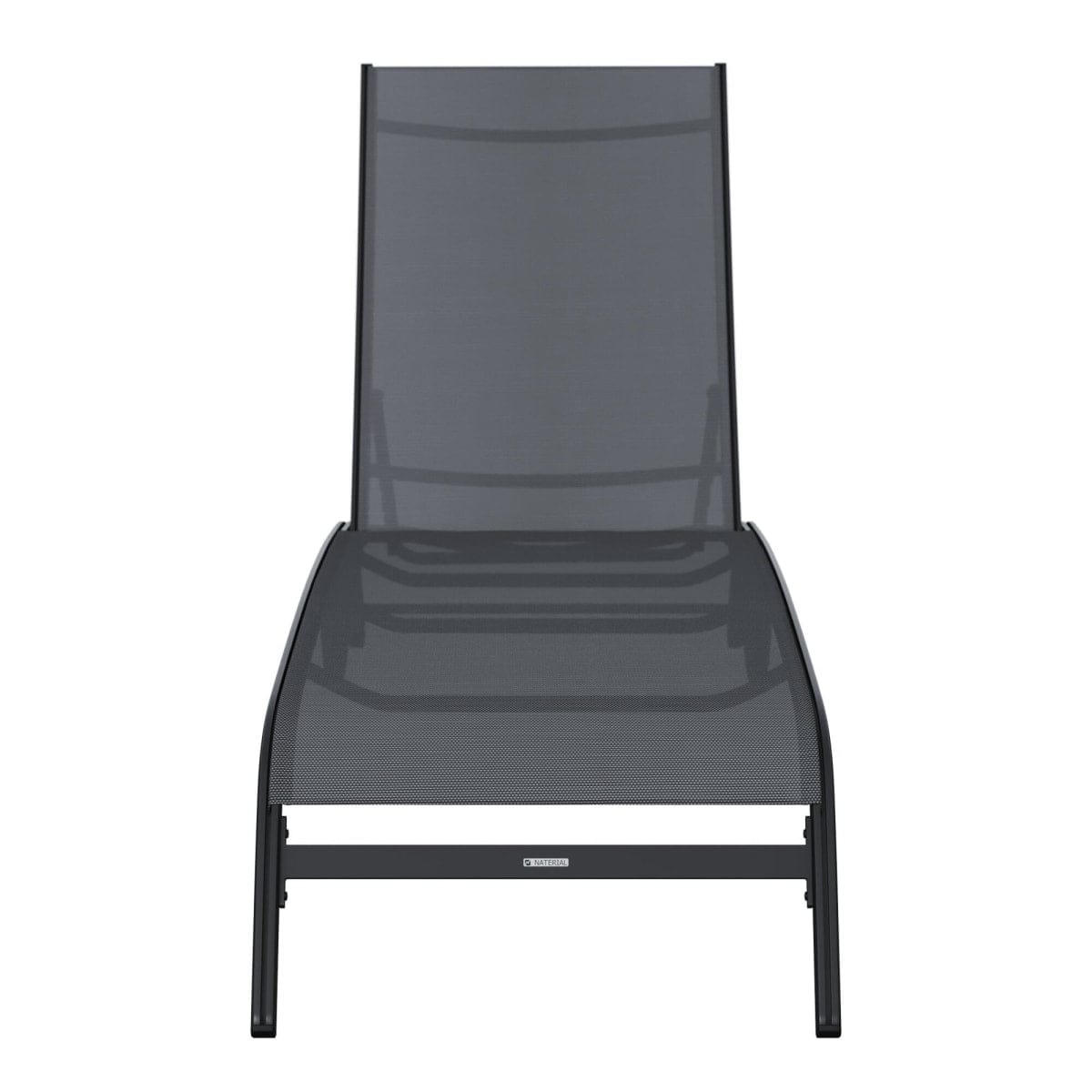 Bricocenter BED LYRA II NATERIAL Aluminum, textilene, anthracite