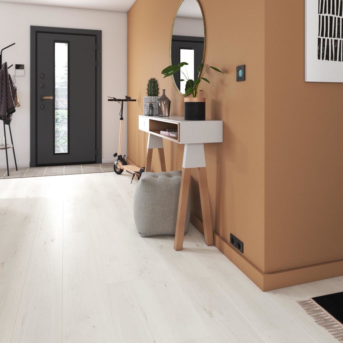 Bricocenter LAMINATE NISBET 8/32 1.99SQM STRONG WHITE