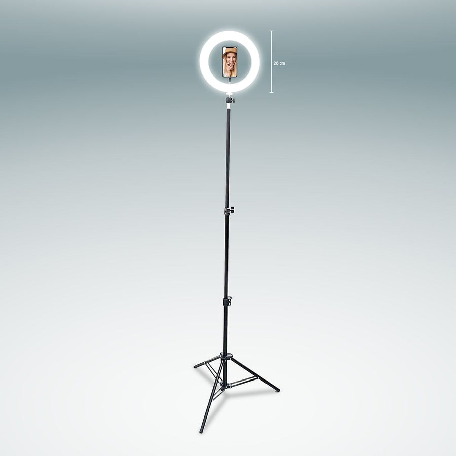 Bricocenter FLOOR LAMP RING LIGHT D26CM LED 400LM CCT
