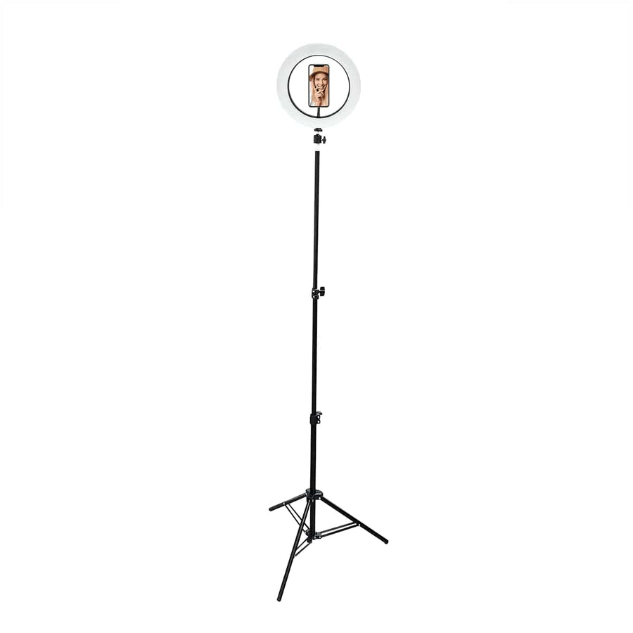 Bricocenter FLOOR LAMP RING LIGHT D26CM LED 400LM CCT