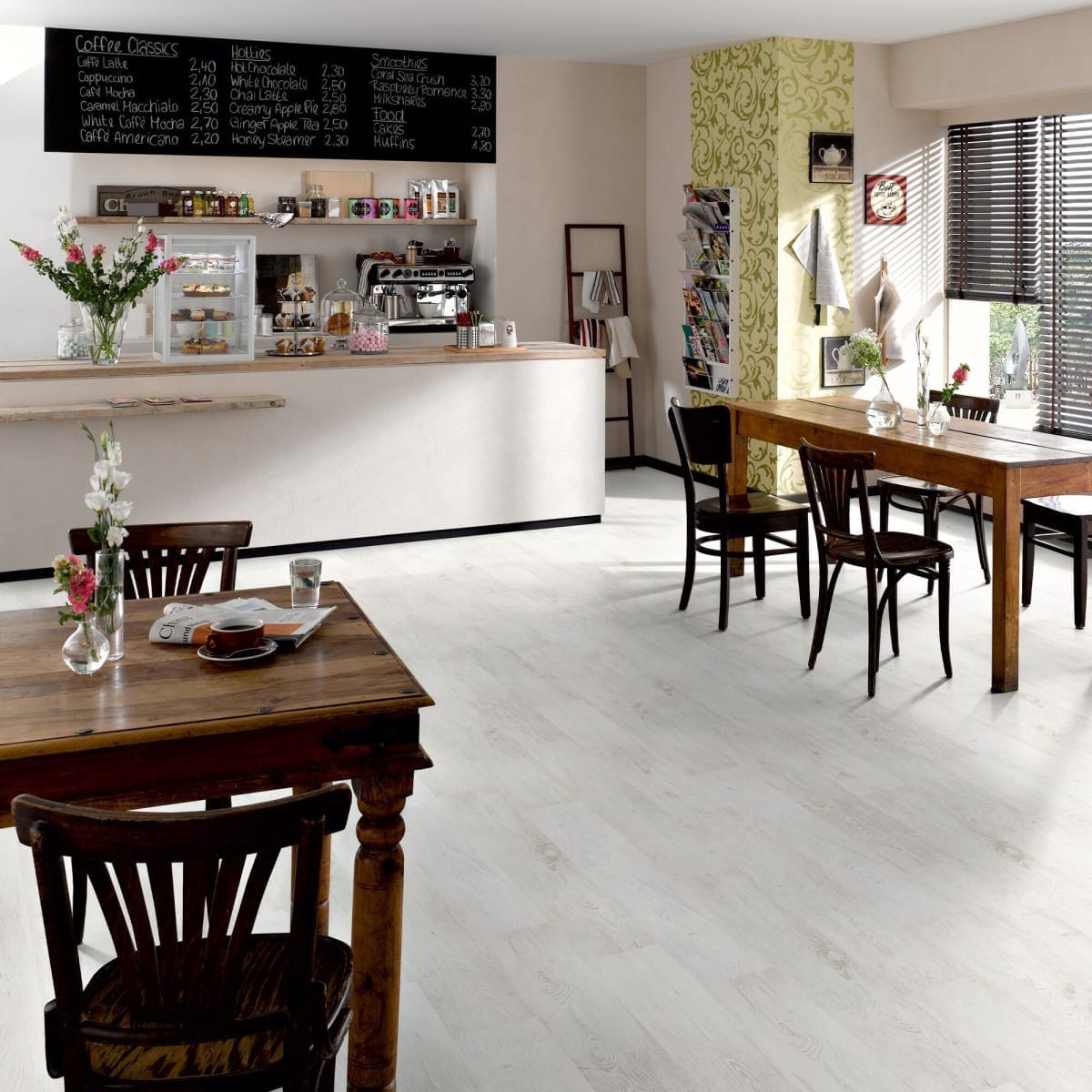 Bricocenter NUIZA LAMINATE 8/33 1.99SQM INTENSE WHITE