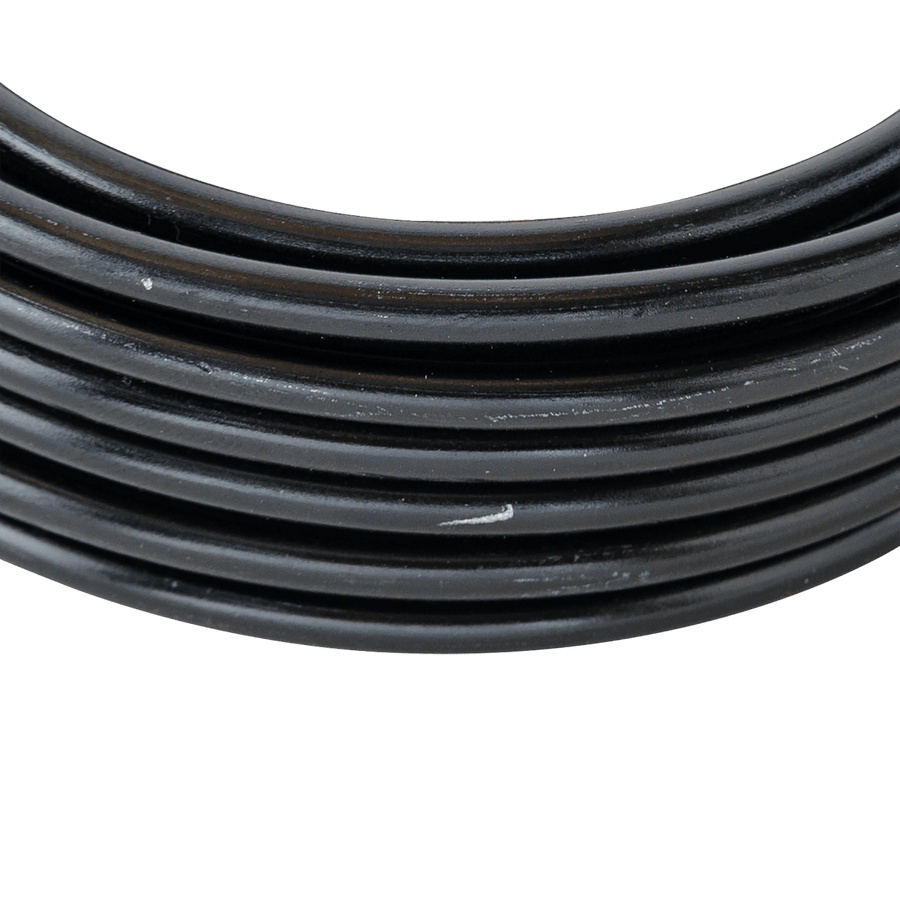 BLACK ALUMINUM WIRE D4MM 5M